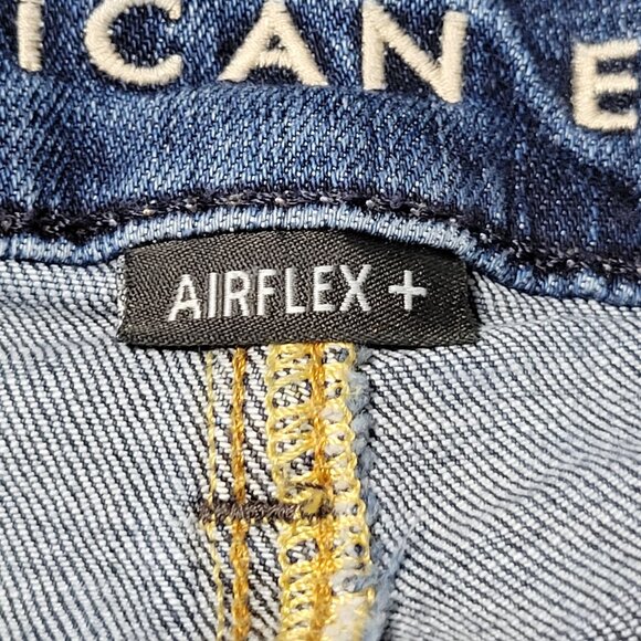 American Eagle Athletic Skinny Flex Jeans Mens Size 29 X 30 Low Rise Medium Wash - Picture 5 of 7